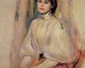 皮埃尔 奥古斯特 雷诺阿 : Seated Young Woman